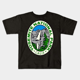 Vintage Yosemite Design Kids T-Shirt